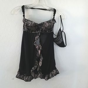 Frederick's of Hollywood Lingerie Set NWOT